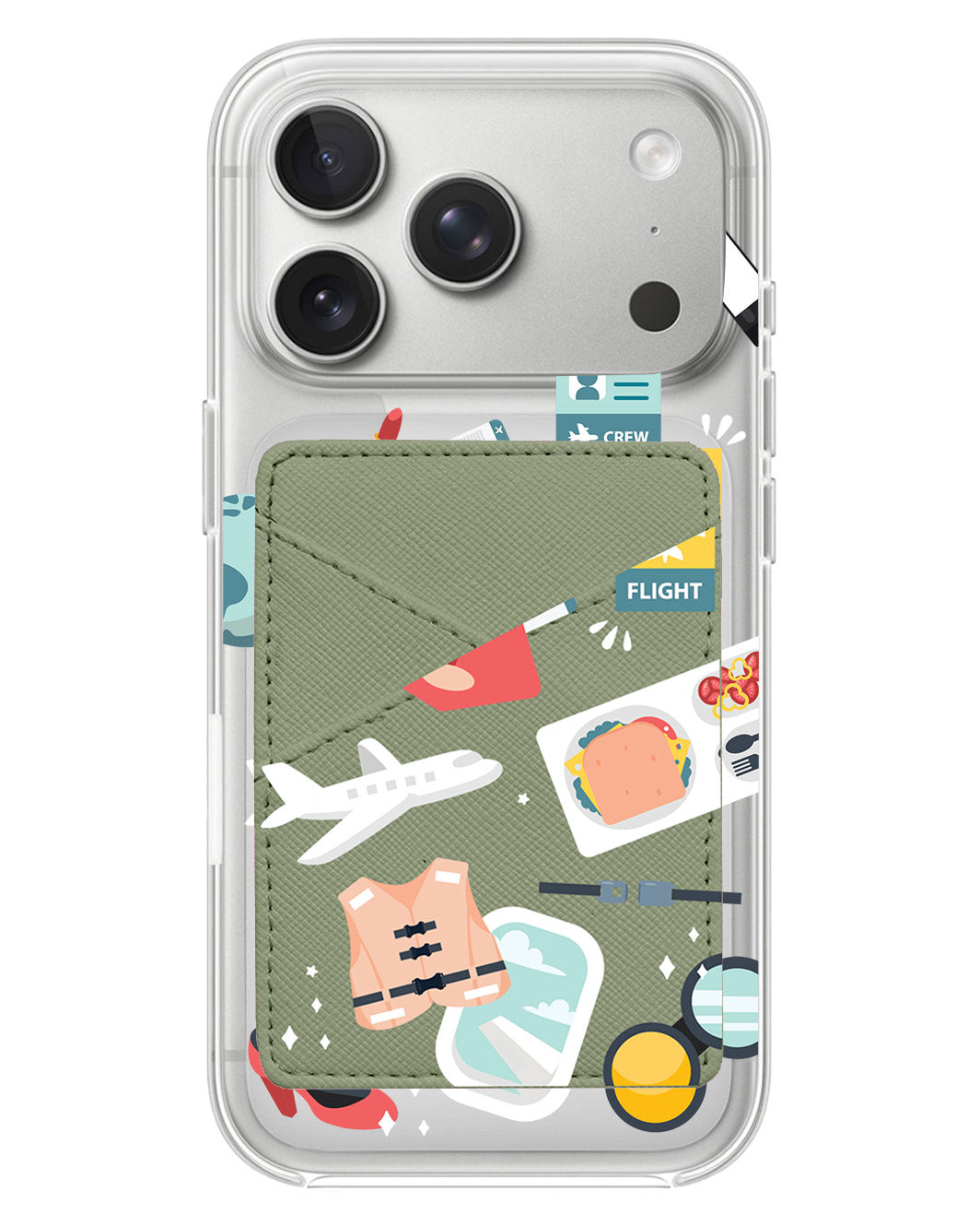 iPhone Phone Wallet Case - Stewardess