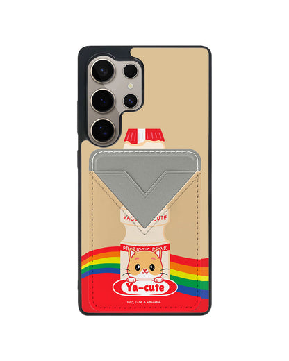 Android Avant Wallet Case - Yacute Cat