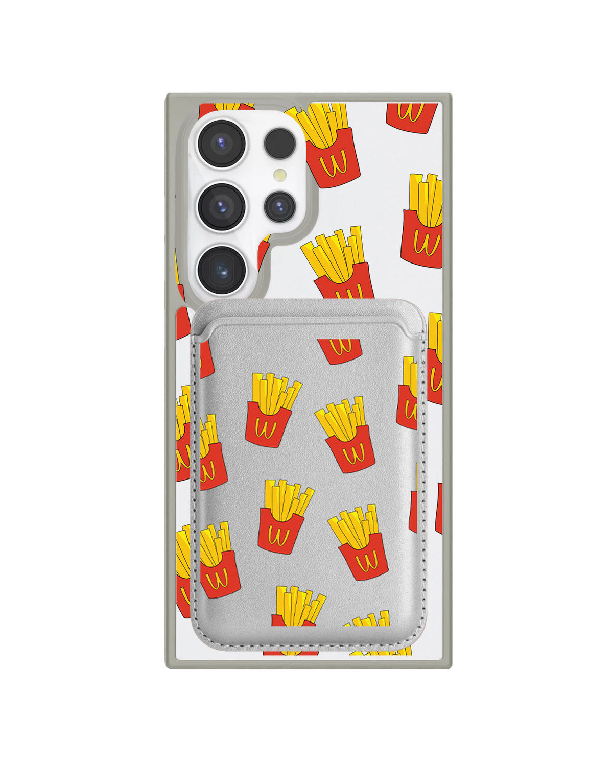 Android Magnetic Wallet Case - Fries 1.0