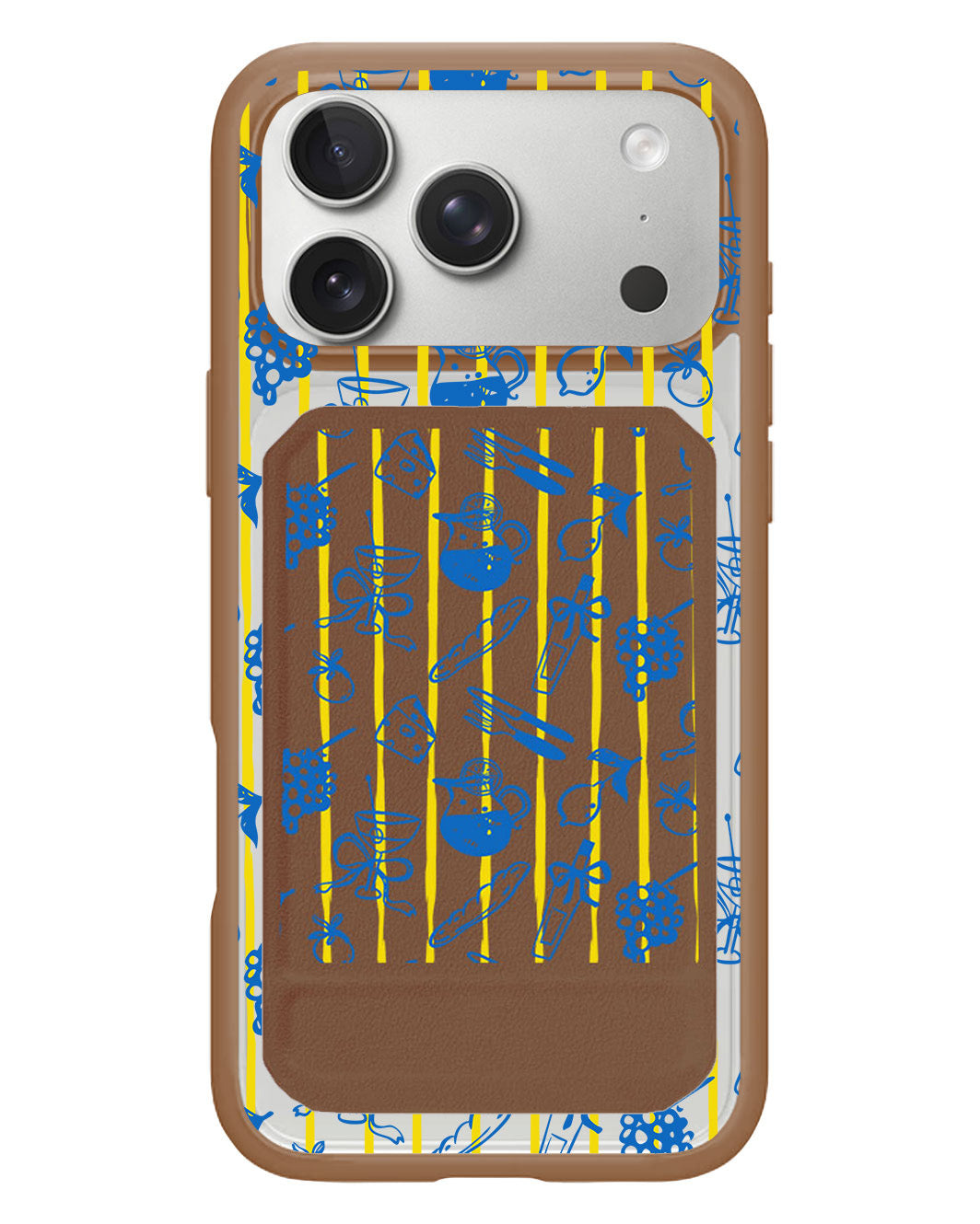 iPhone Magnetic Multifold Wallet - Italian Summer