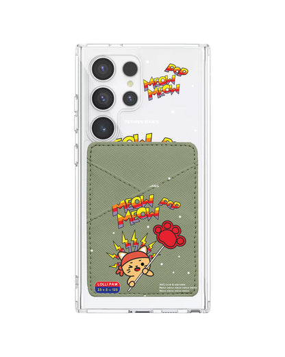 Android Phone Wallet Case - Meow Pop 1.0