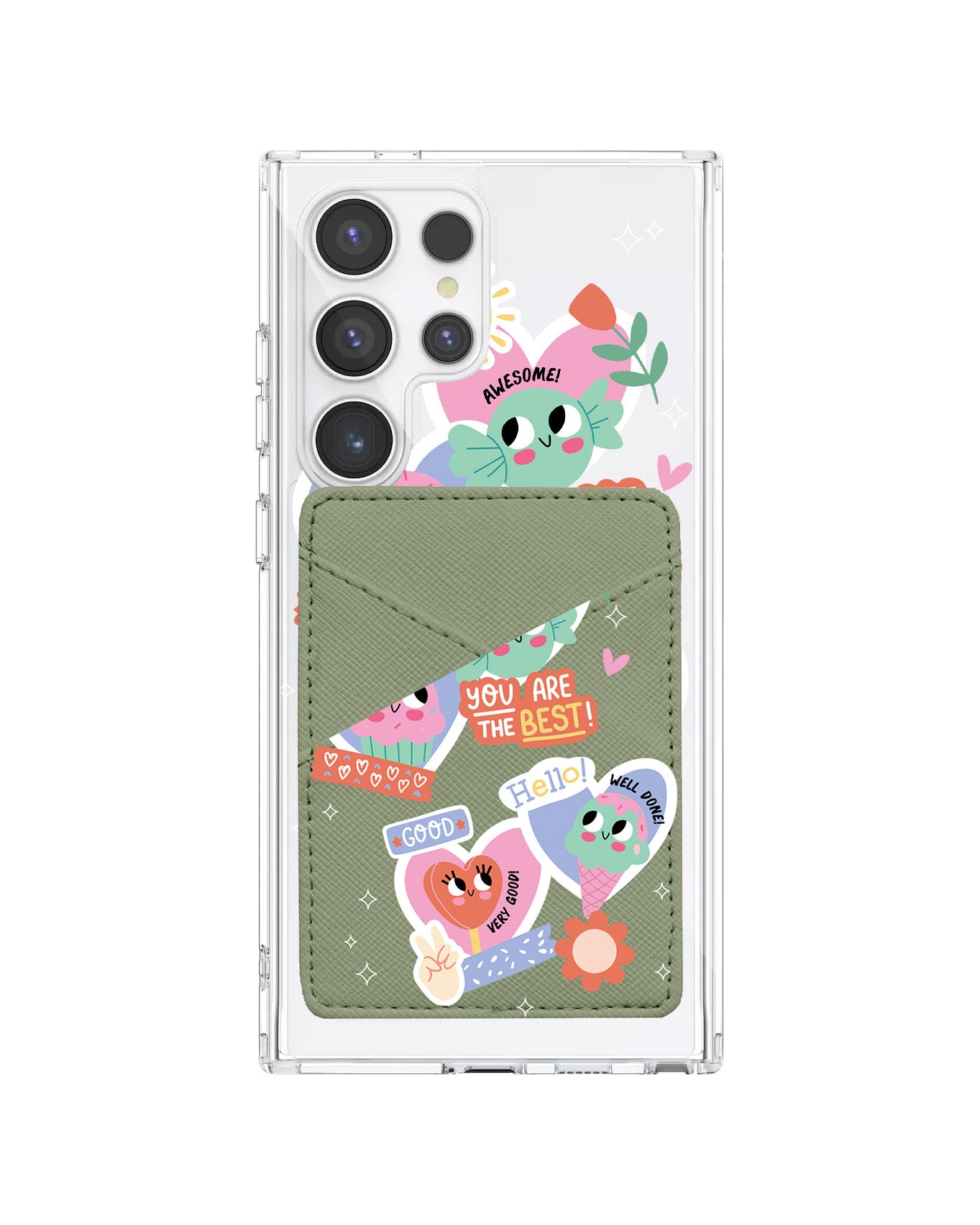 Android Phone Wallet Case - Dessert Party