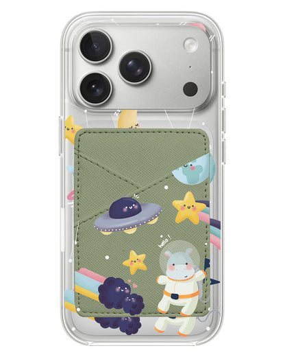 iPhone Phone Wallet Case - Galaxy Artevefact