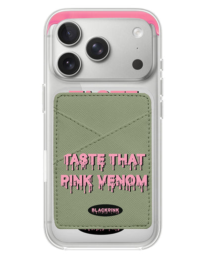 iPhone Phone Wallet Case - Pink Venom
