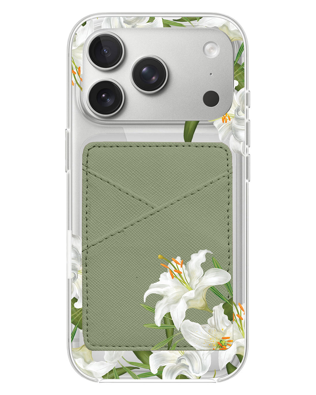 iPhone Phone Wallet Case - May Lily Of The Valley