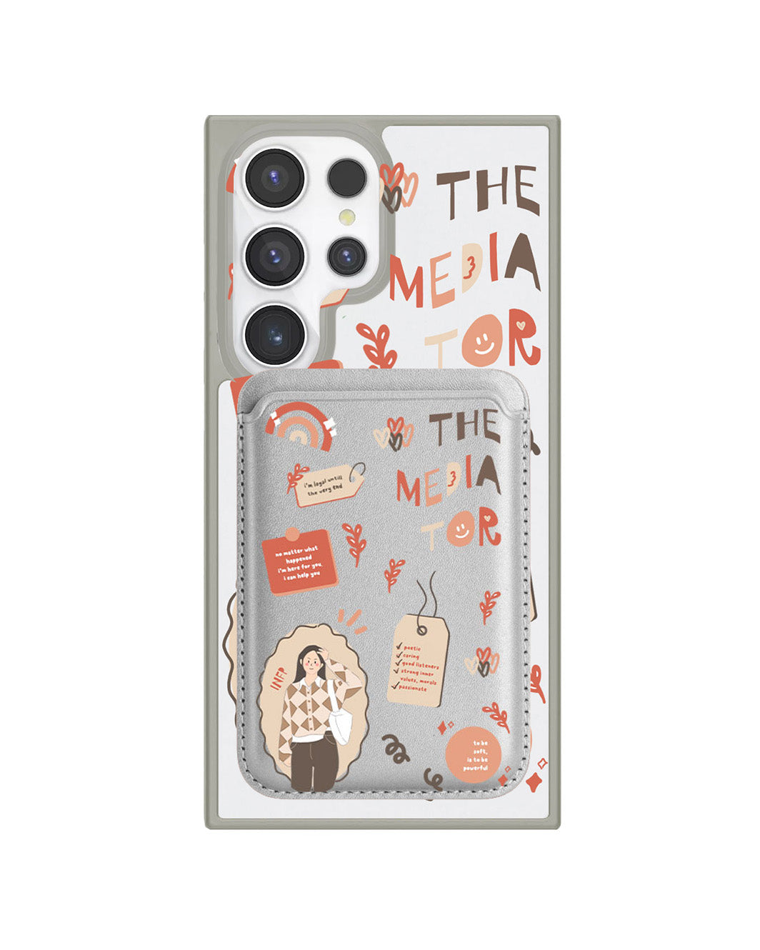 Android Magnetic Wallet Case - INFP