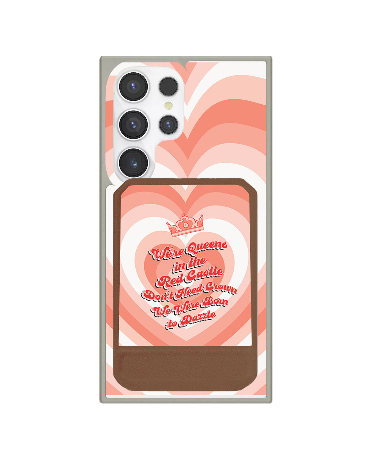 Android Magnetic Multifold Wallet - Red Velvet Luv