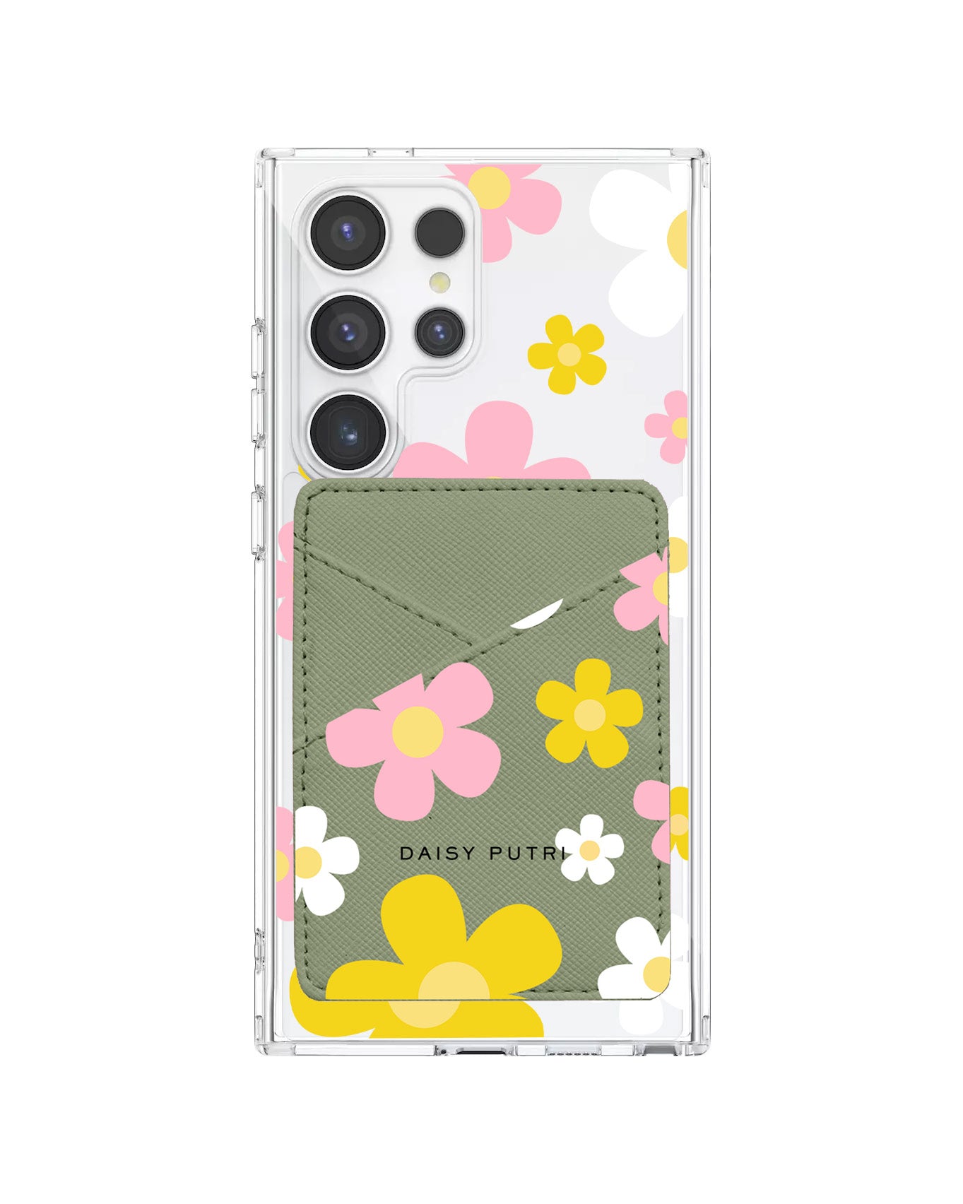 Android Phone Wallet Case - Daisy Fresh
