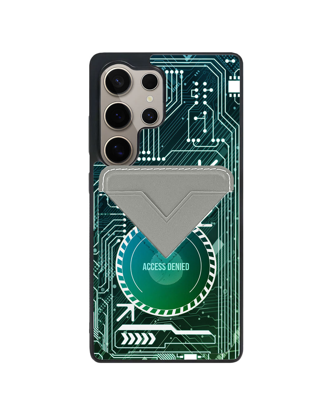 Android Avant Wallet Case - Circuit 2.0 Green