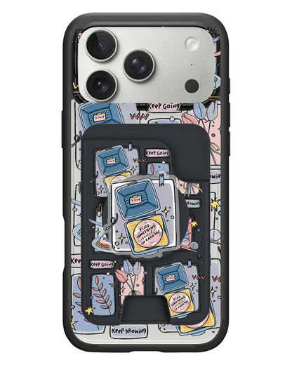 iPhone Magpop Wallet - Grow (Sunnysidearteu)