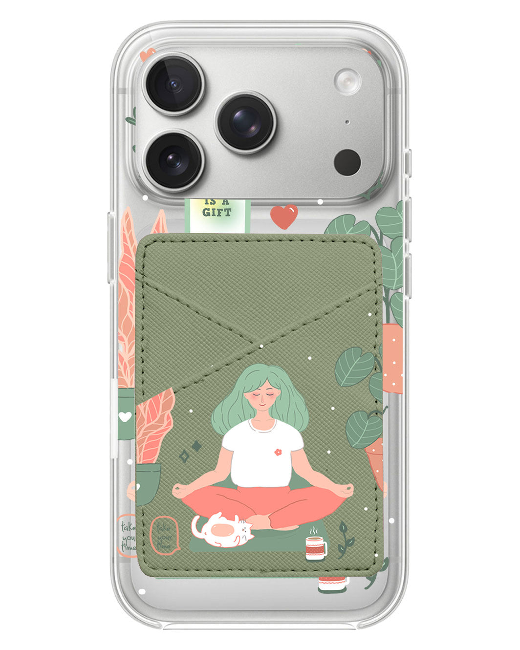 iPhone Phone Wallet Case - Grateful