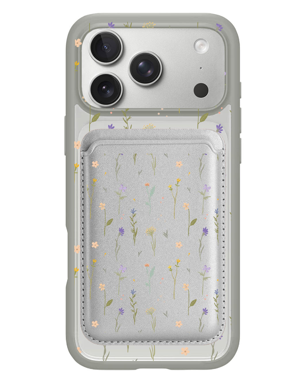 iPhone Magnetic Wallet Case - Botanical Garden 2.0