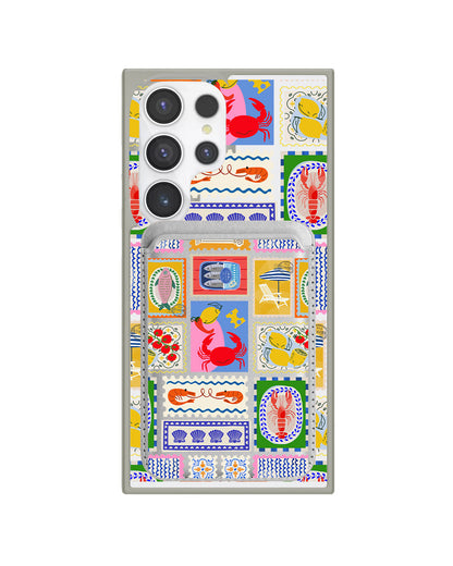 Android Magnetic Wallet Case - Seaside Opulence 1.0