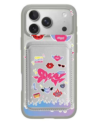 iPhone Magnetic Wallet Case - Aespa Spicy