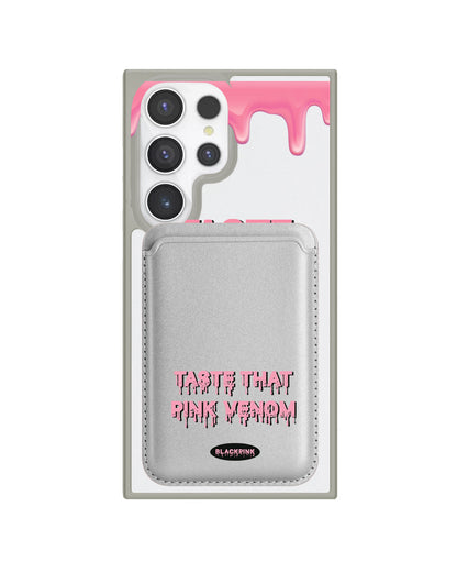 Android Magnetic Wallet Case - Pink Venom