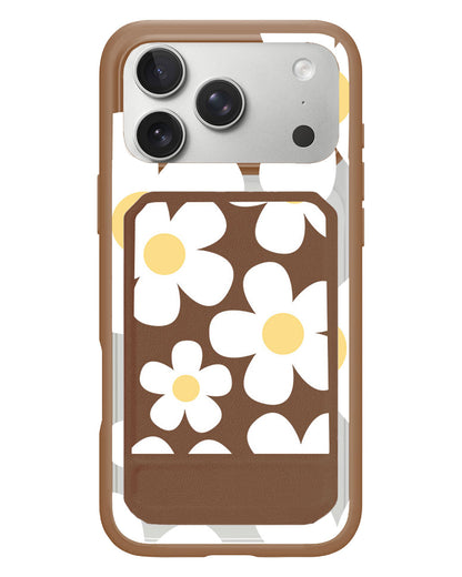 iPhone Magnetic Multifold Wallet - Daisy 1.0