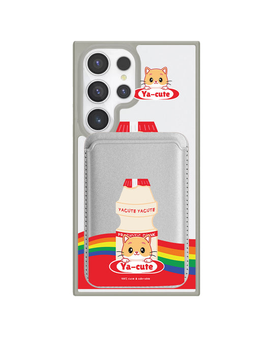 Android Magnetic Wallet Case - Yacute Cat