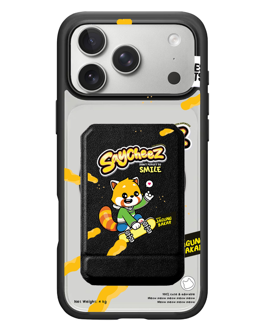 iPhone Magnetic Multifold Wallet - Saycheez
