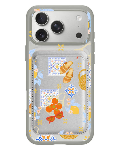 iPhone Magnetic Wallet Case - Santorini