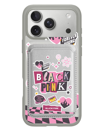 iPhone Magnetic Wallet Case - Blackpink Forever Young