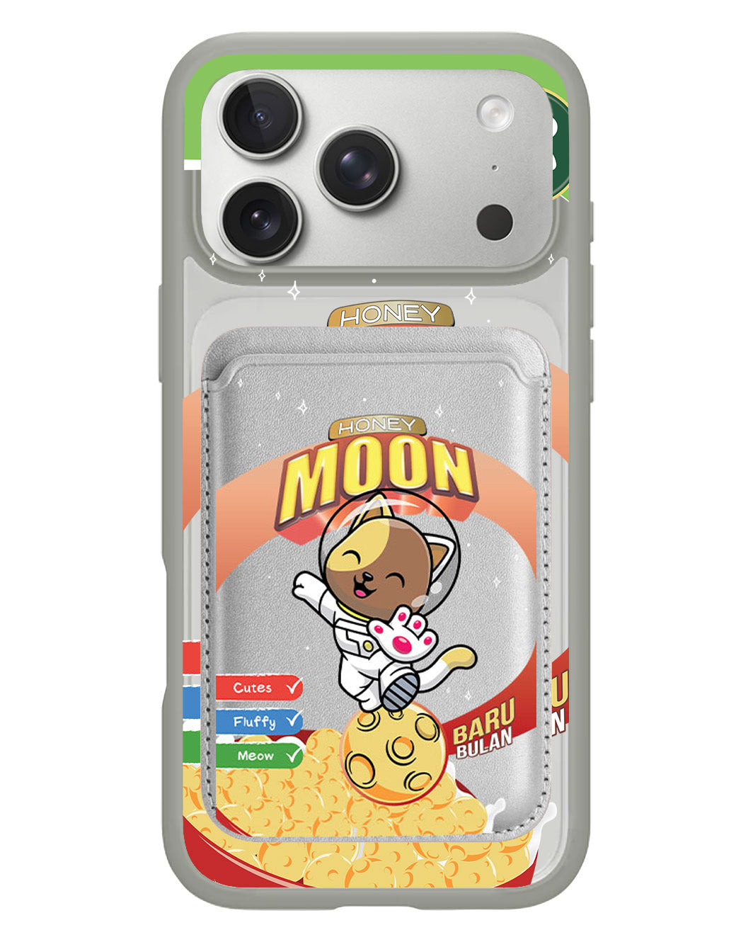 iPhone Magnetic Wallet Case - Honey Moon