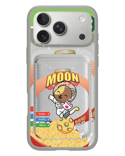 iPhone Magnetic Wallet Case - Honey Moon