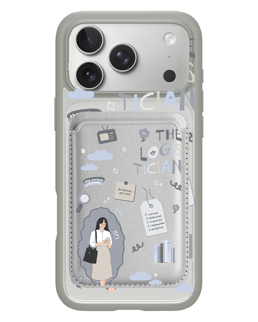iPhone Magnetic Wallet Case - ISTJ