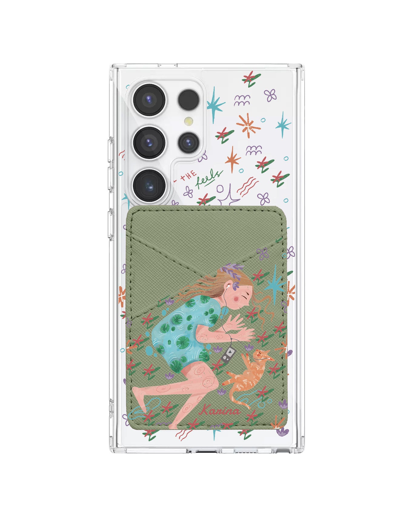 Android Phone Wallet Case - Feel The Feels