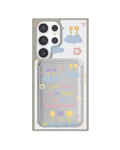 Android Magnetic Wallet Case - Positive Energy