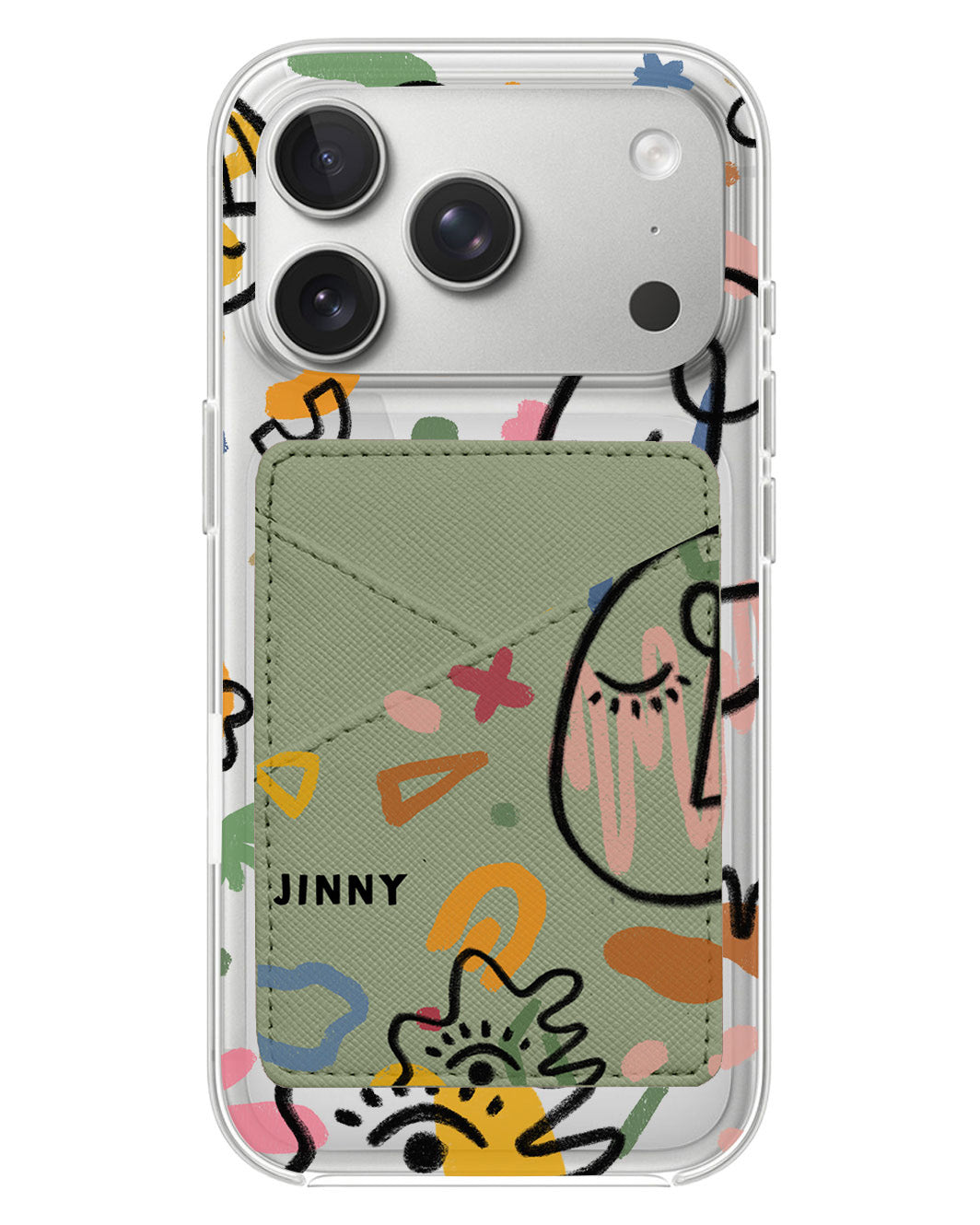 iPhone Phone Wallet Case - Abstract 5.0