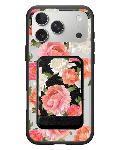 iPhone Magnetic Multifold Wallet - August Peony