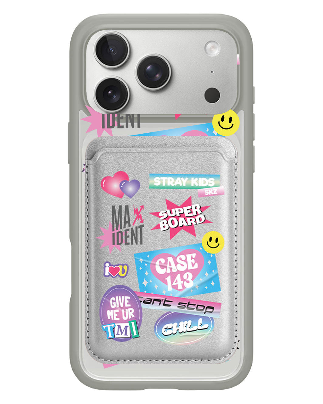 iPhone Magnetic Wallet Case - Stray Kids Case 143