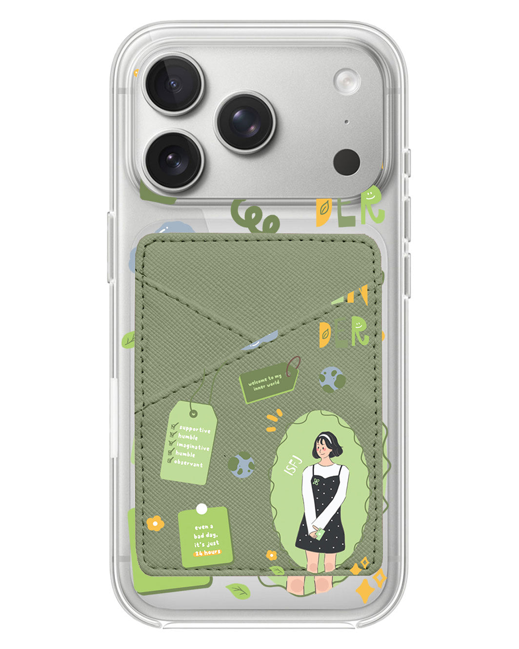 iPhone Phone Wallet Case - Isfj