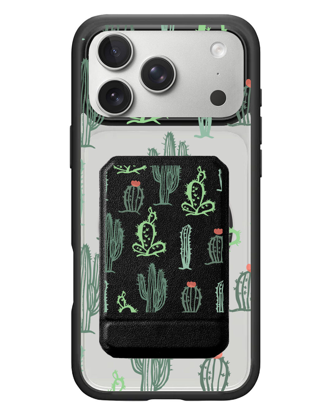 iPhone Magnetic Multifold Wallet - Cactus 1.0