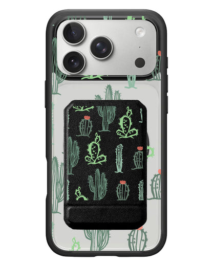 iPhone Magnetic Multifold Wallet - Cactus 1.0