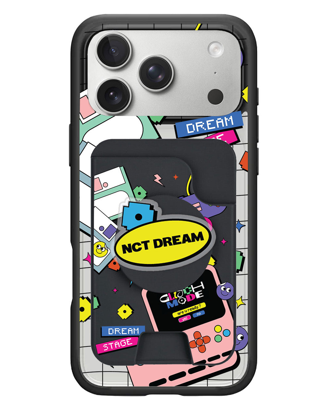 iPhone Magpop Wallet - NCT Glitch Mode