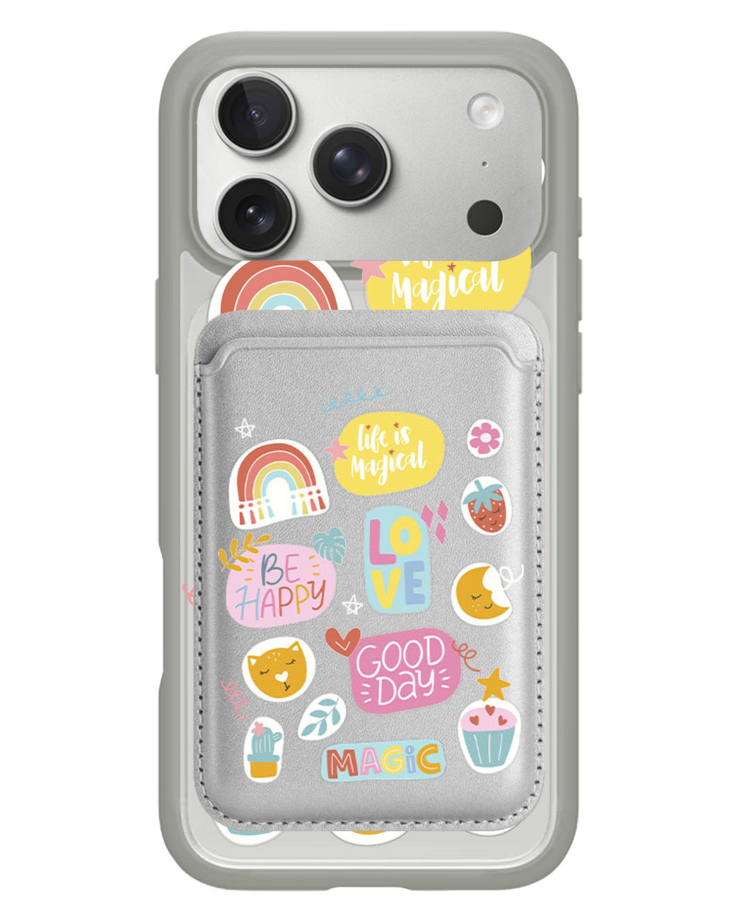 iPhone Magnetic Wallet Case - Good Day 1.0