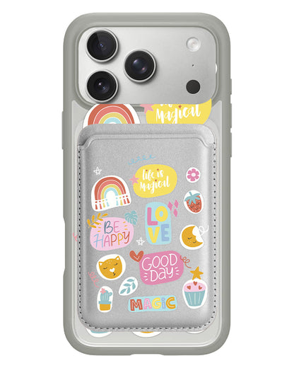 iPhone Magnetic Wallet Case - Good Day 1.0