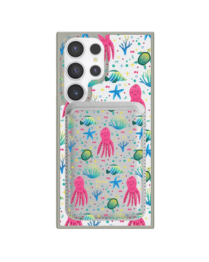 Android Magnetic Wallet Case - Underwater Dreams 2.0