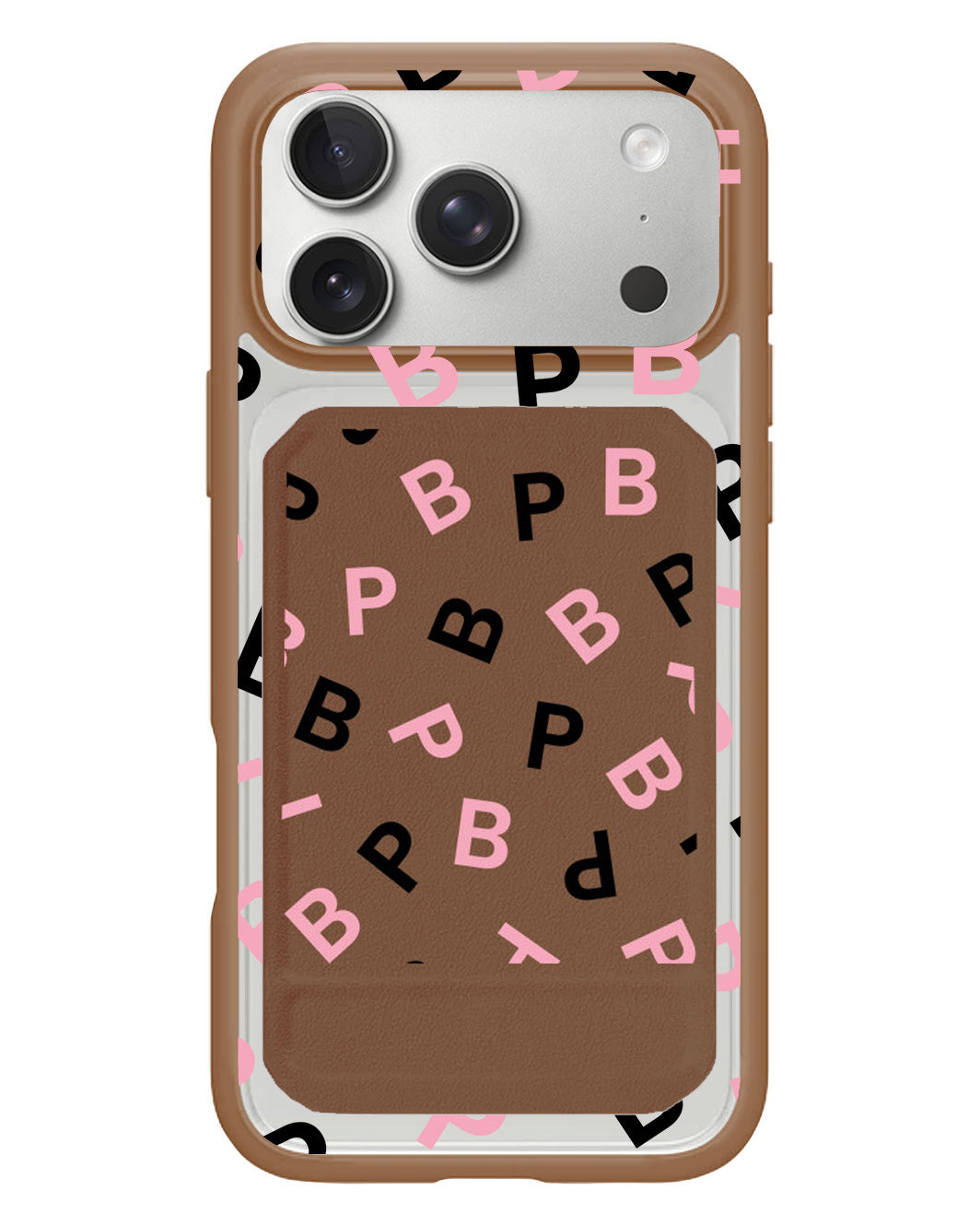 iPhone Magnetic Multifold Wallet - Blackpink Monogram