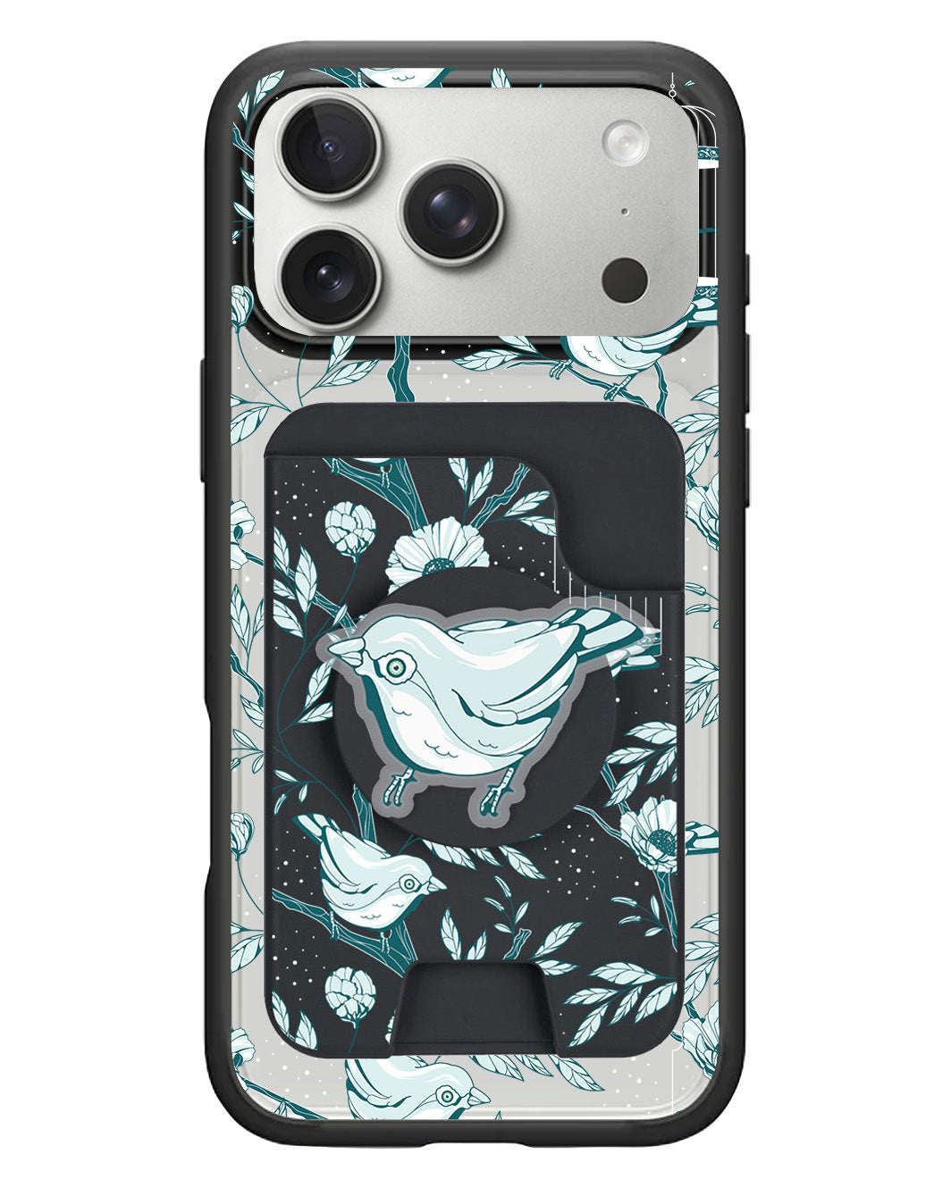 iPhone Magpop Wallet - Lovebird Monochrome 6.0