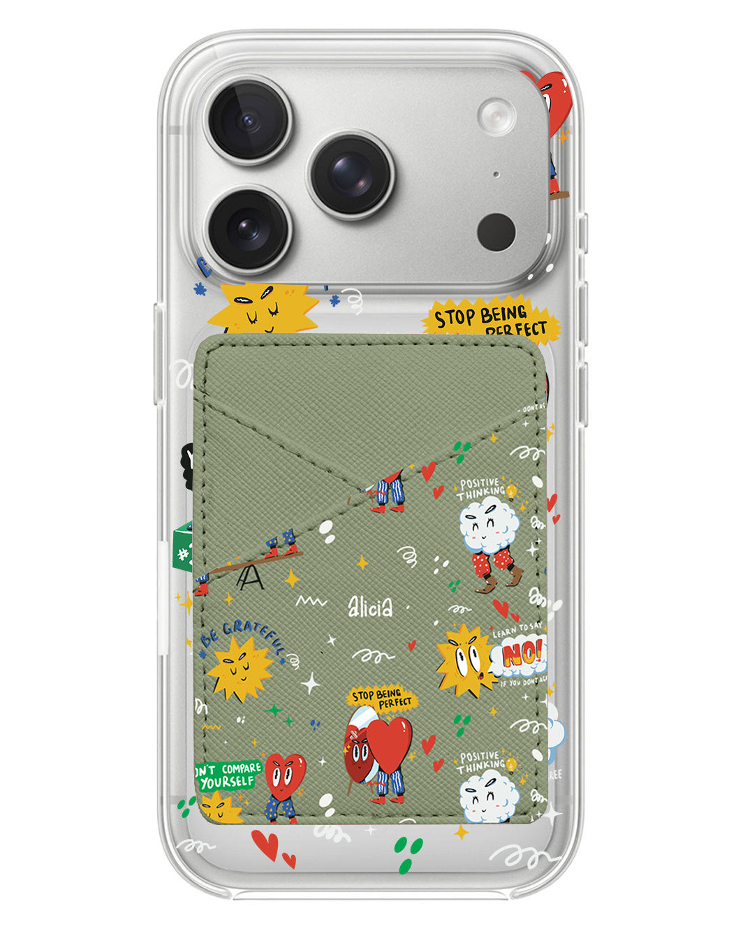 iPhone Phone Wallet Case - Selfless Love 2.0