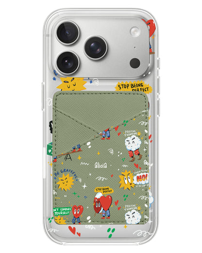 iPhone Phone Wallet Case - Selfless Love 2.0