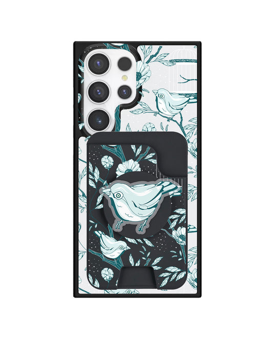 Android Magpop Wallet - Lovebird Monochrome 6.0