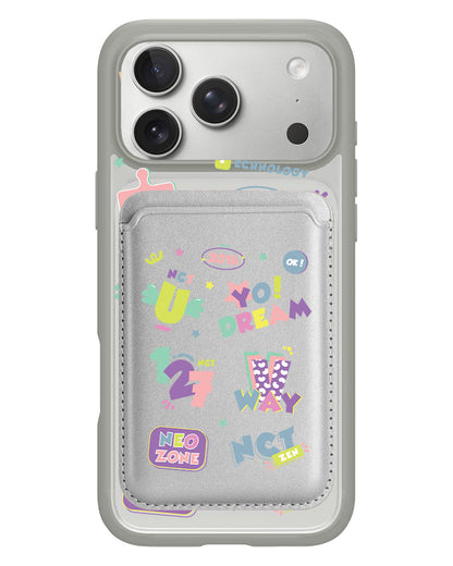 iPhone Magnetic Wallet Case - NCT Sticker Pack