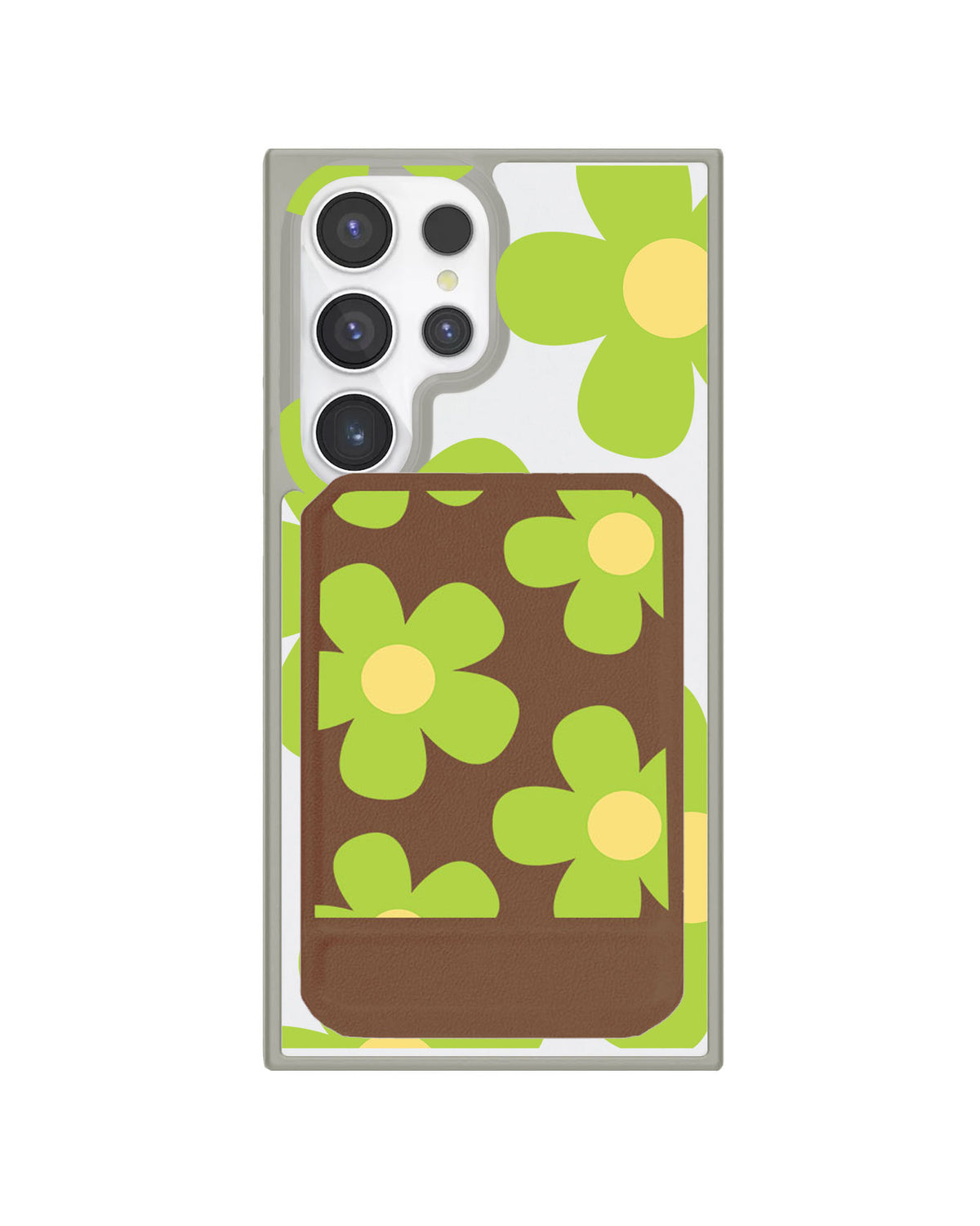 Android Magnetic Multifold Wallet - Daisy Bloom