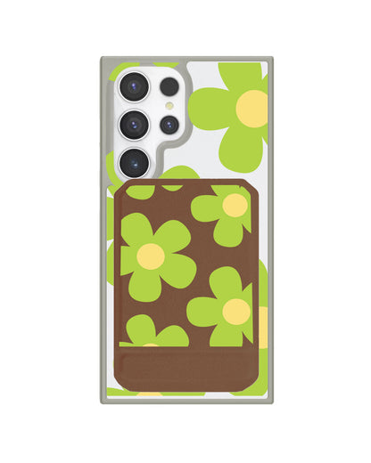 Android Magnetic Multifold Wallet - Daisy Bloom