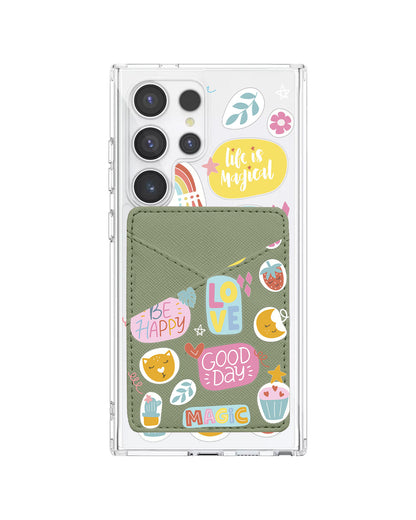 Android Phone Wallet Case - Good Day 1.0