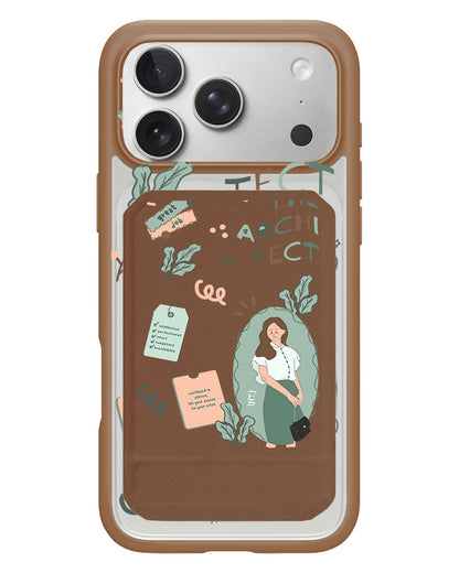 iPhone Magnetic Multifold Wallet - INTJ
