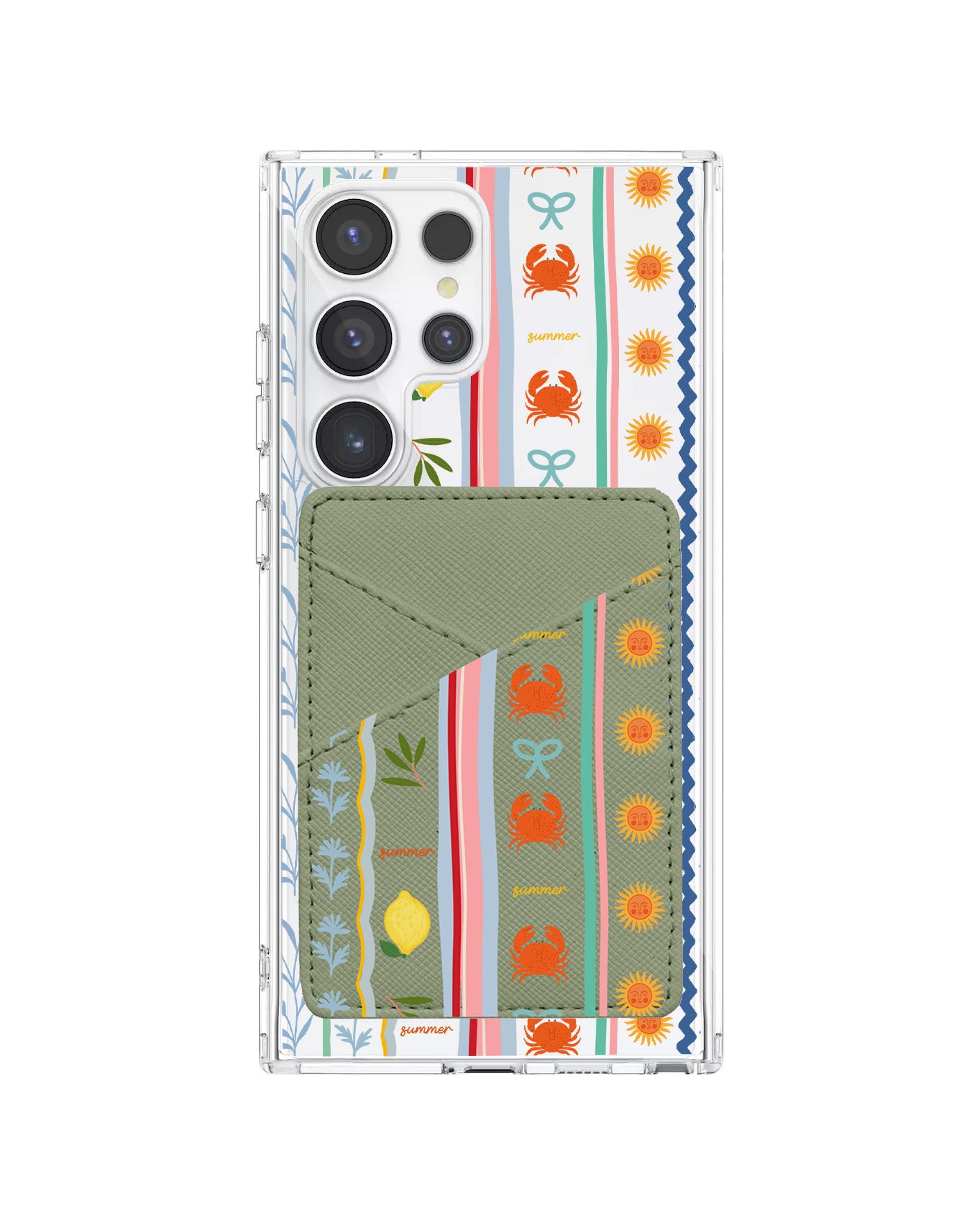 Android Phone Wallet Case - Seaside Opulence 2.0